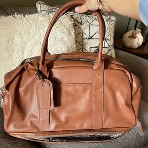 Sole Society Brand New Weekender Bag. Brown